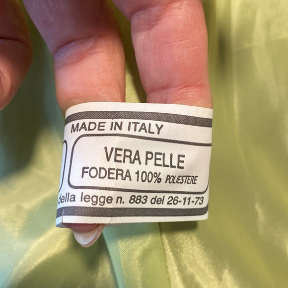 Renata Corsi size x small worn twice chartreuse green made in Italy jacket steal - Picture 5 of 7
